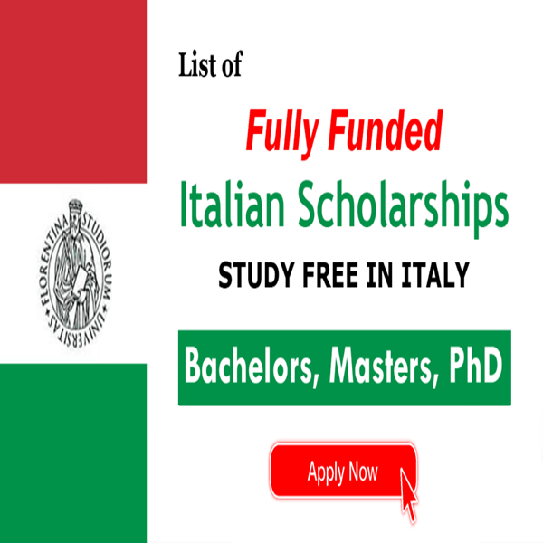 Fully Funded Italian Scholarships