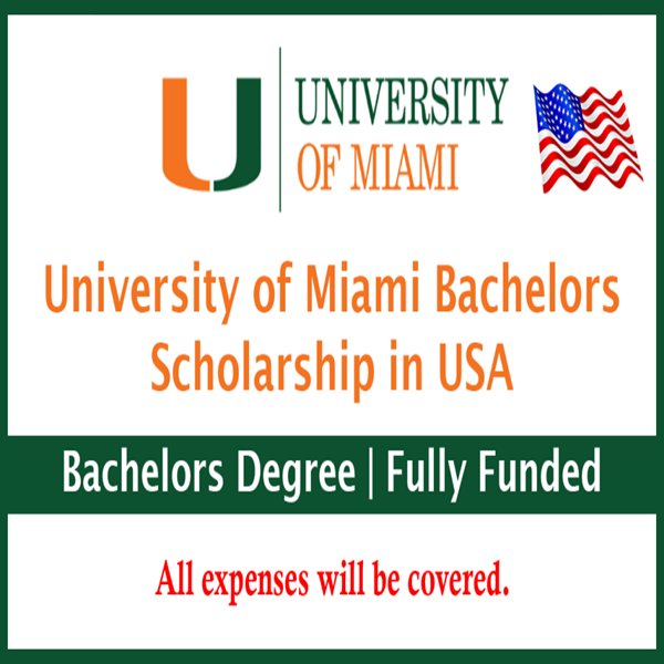 University of Miami Bachelors Scholarship